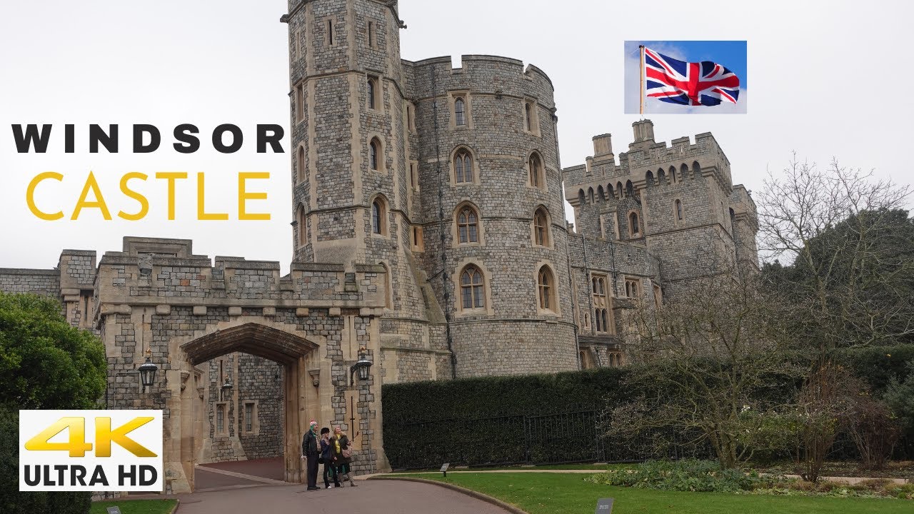 Windsor Castle | Windsor Royal Station | Keep Walking 4K
