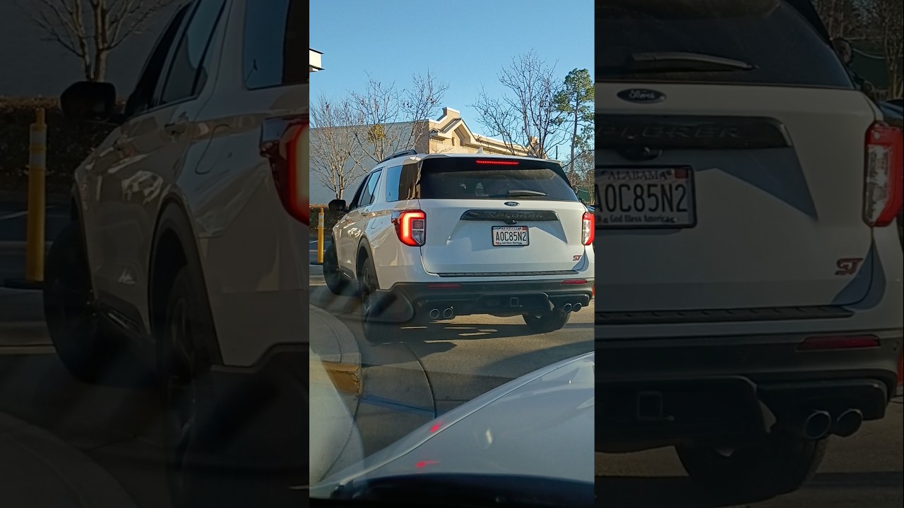 Ford Explorer ST In White 