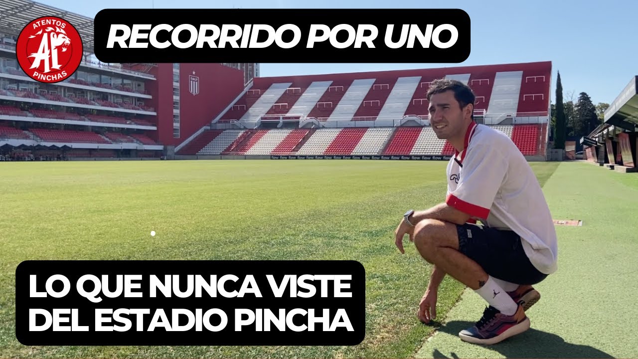 #ESTUDIANTES RECORRIDA POR EL ESTADIO UNO