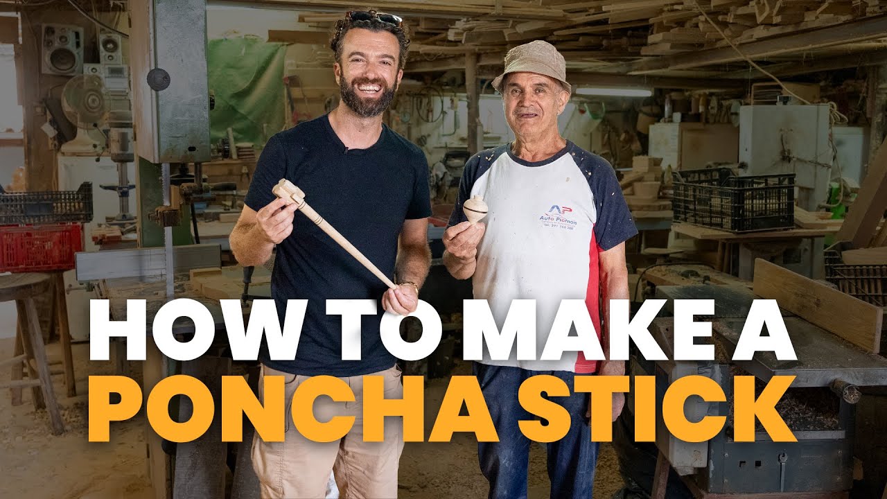 How to make a PONCHA STICK!? (with Mestre José)