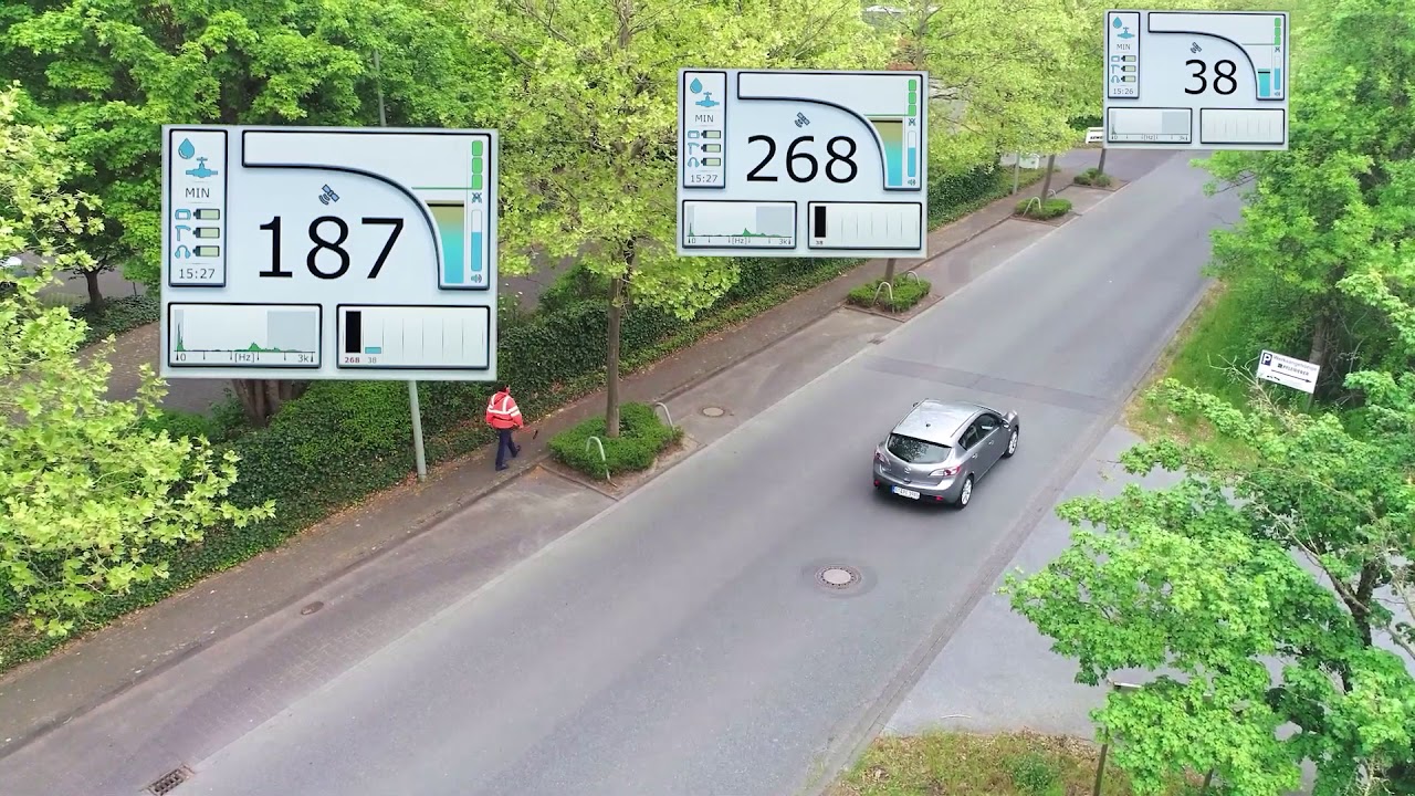 AQUAPHON® A 200: Détection électro acoustique de fuites d'eau - Pré localisation et localisation