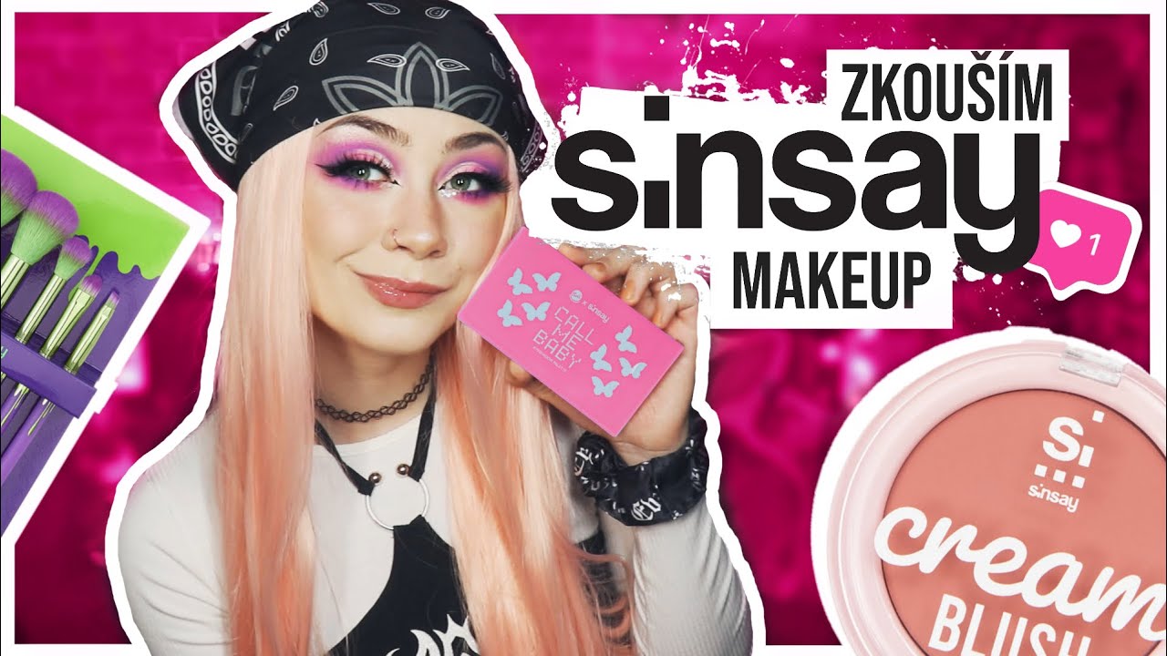TO JSEM NEČEKALA! || Zkouším SINSAY MakeUp!