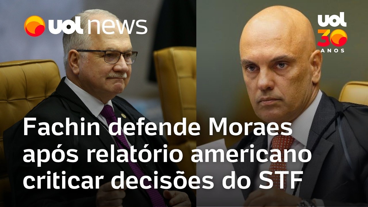 Fachin rebate relat&oacute;rio dos EUA e defende Alexandre de Moraes no STF