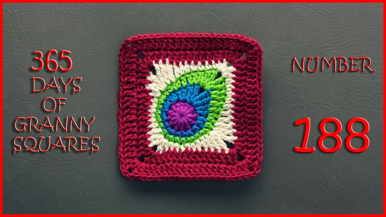 365 Days of Granny Squares  Number  188