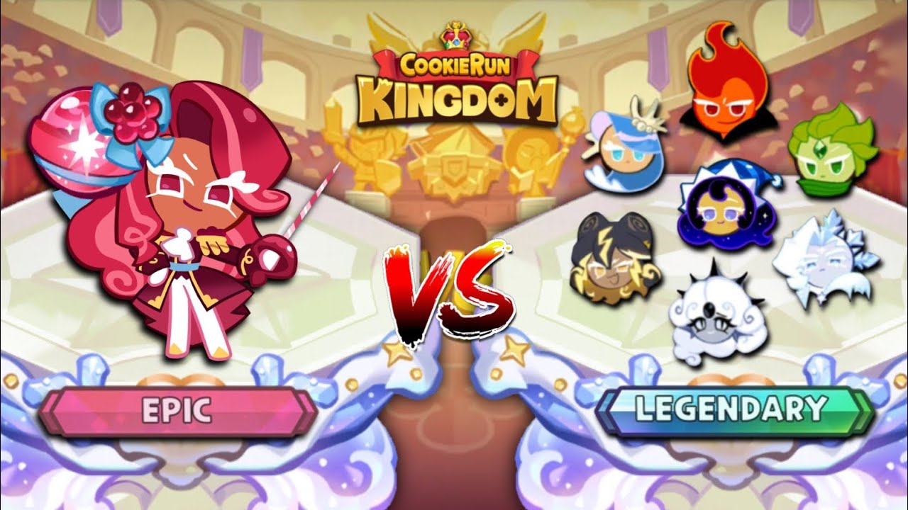 raspberry cookie magic candy vs the legendary cookie