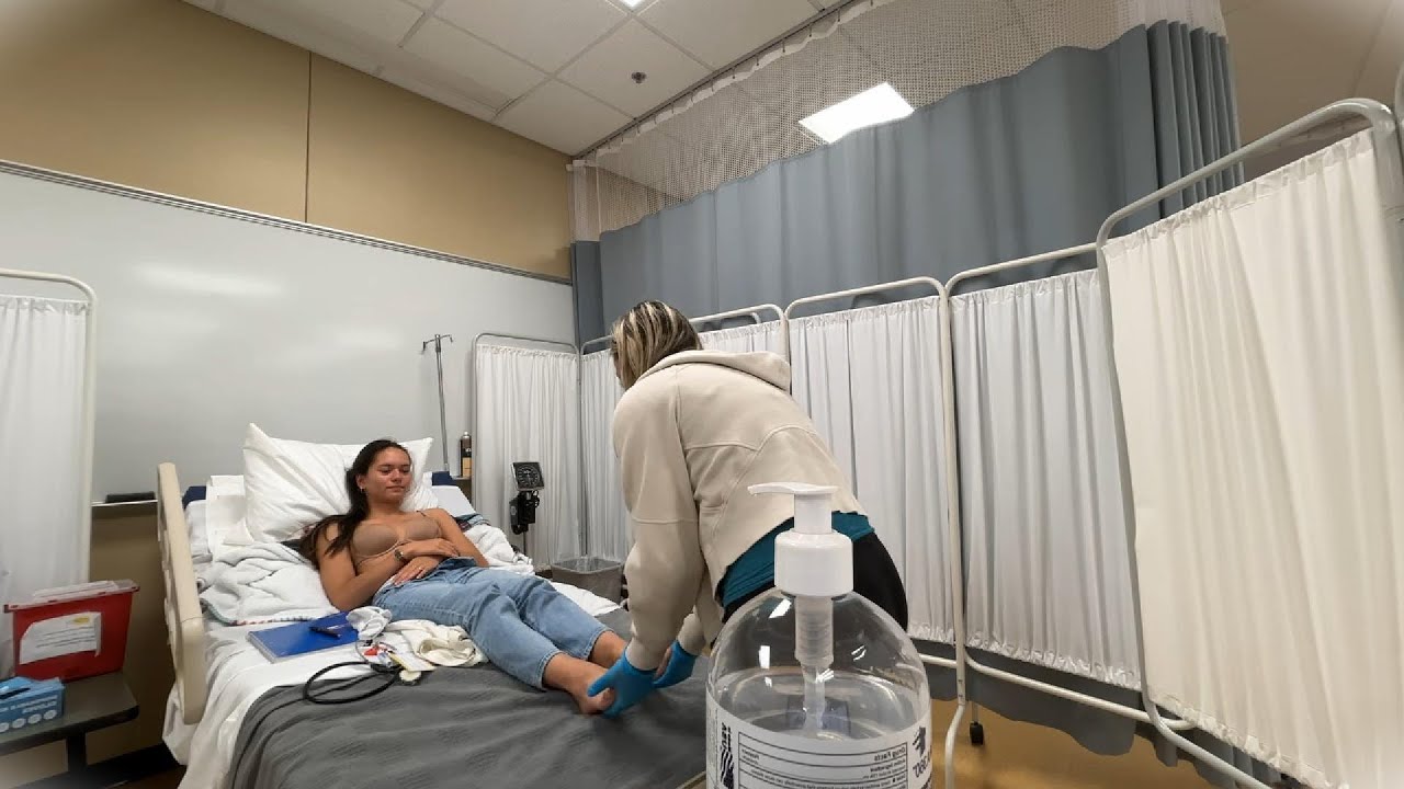 Shirt and Socks Off ASMR Head to Toe Assessment