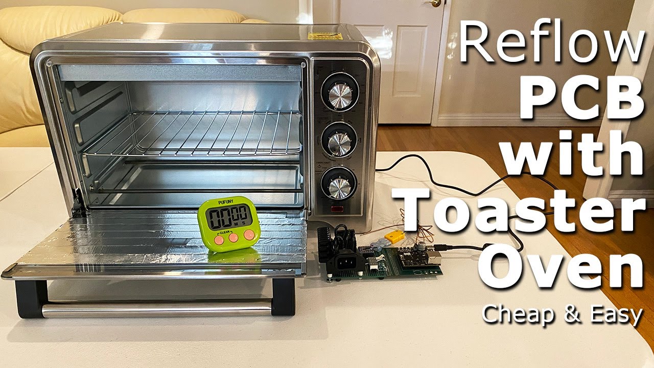 Build SMD Reflow Oven for PCB Assembly, Solder your circuit board the easy way #diy #engineering