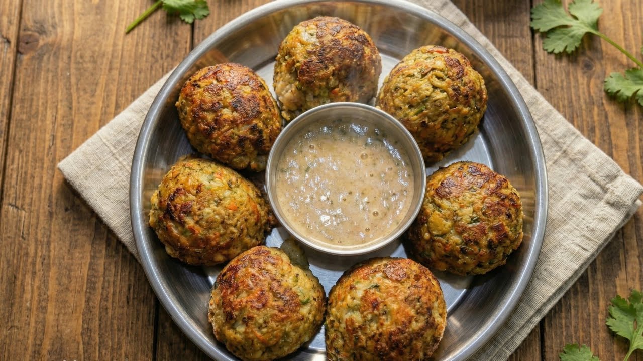 Try these healthy and protein packed khada moong recipe ( appe bahar se crunchy andar se soft)