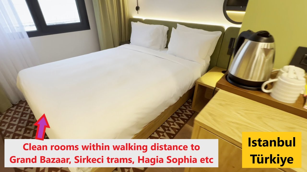 Room Tour: Standard Queen Room at Hampton By Hilton Sirkeci Hotel, Istanbul, Türkiye
