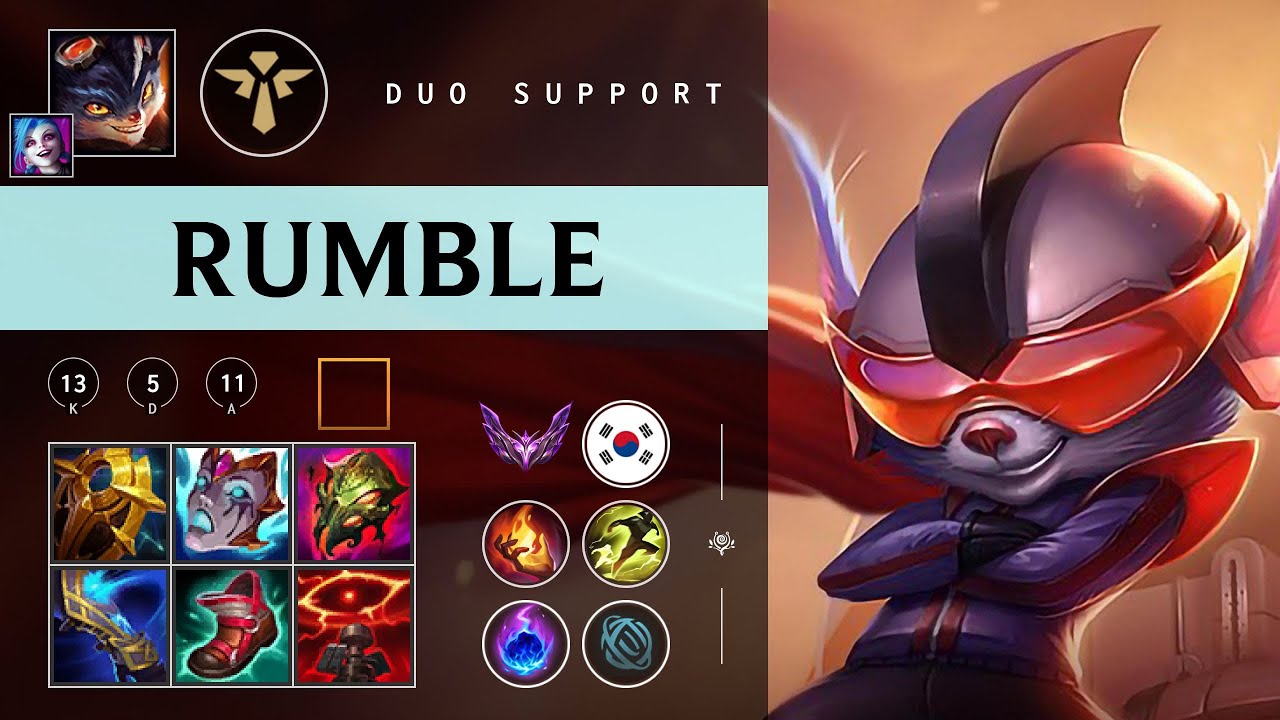 Rumble Support vs Karma - KR Master Patch 26.02