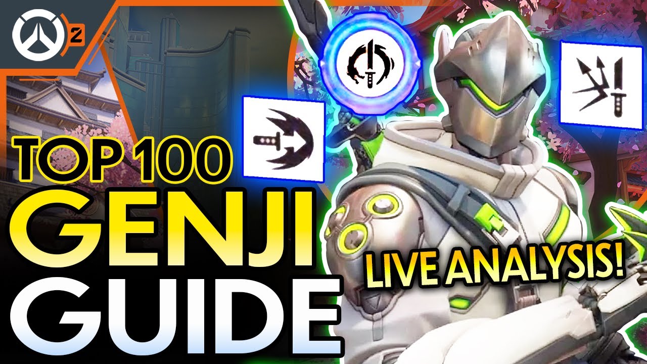 TOP 100 OVERWATCH 2 GENJI GUIDE - HOW TO PLAY GENJI + ABILITIES