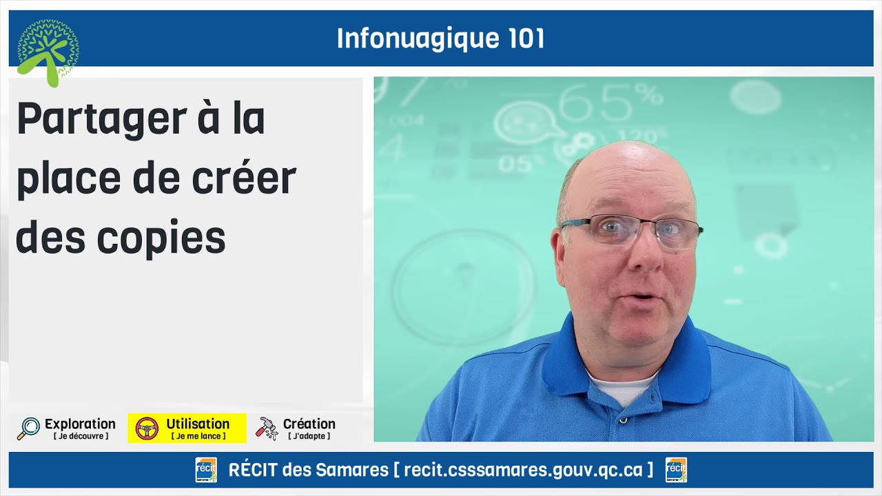 Infonuagique 101 : Partager à la place de faire des copies