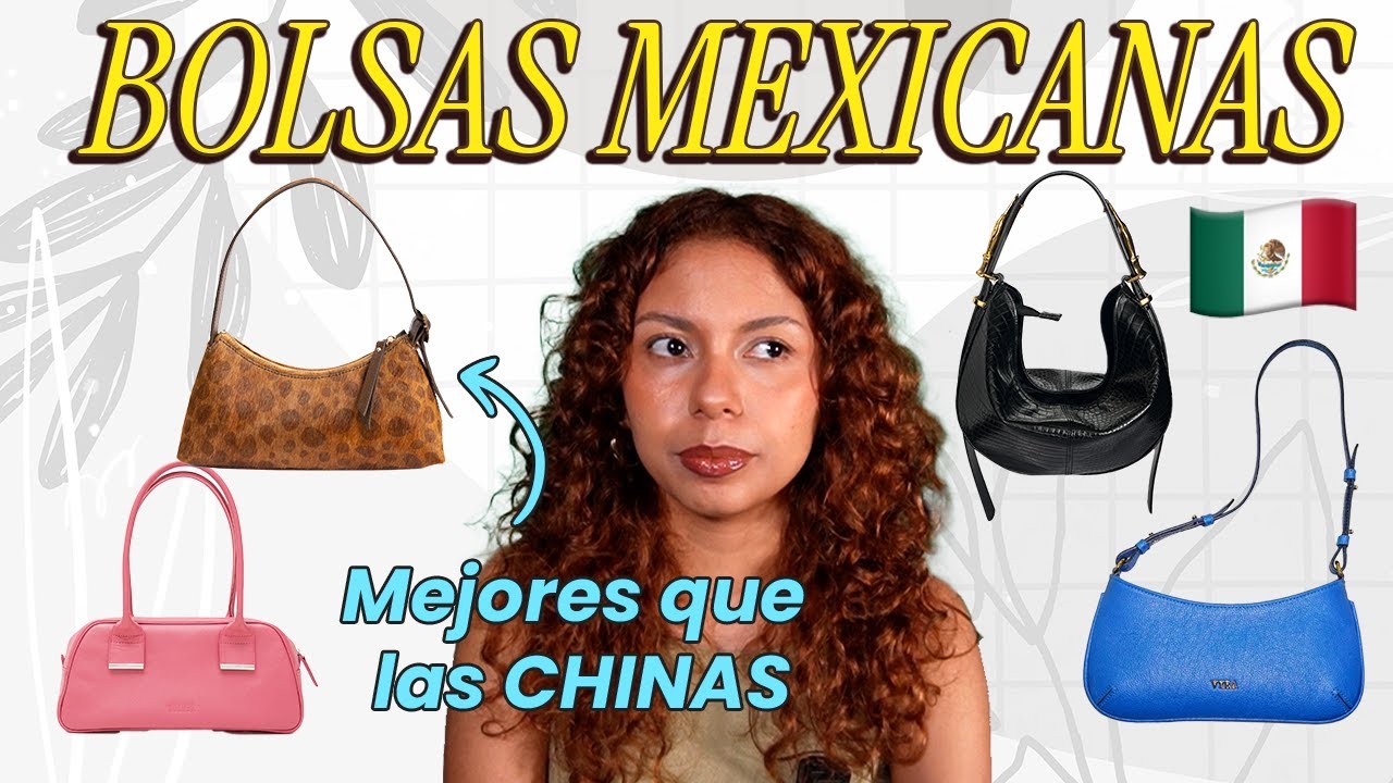 Mi TOP 6 marcas de Bolsas Mexicanas 👛 🇲🇽 Olvida las Bolsas Chinas! 🚫