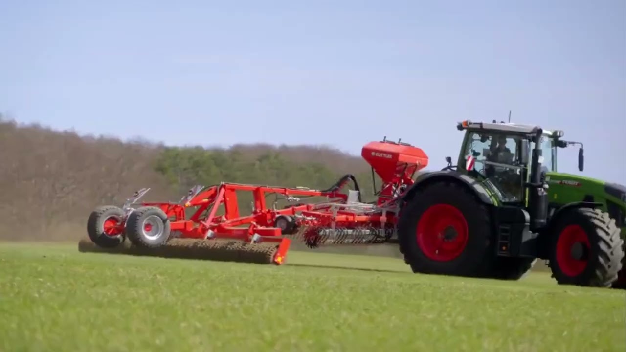 G&uuml;ttler offers a new method of efficient sowing of grass even under less suitable conditions #fendt