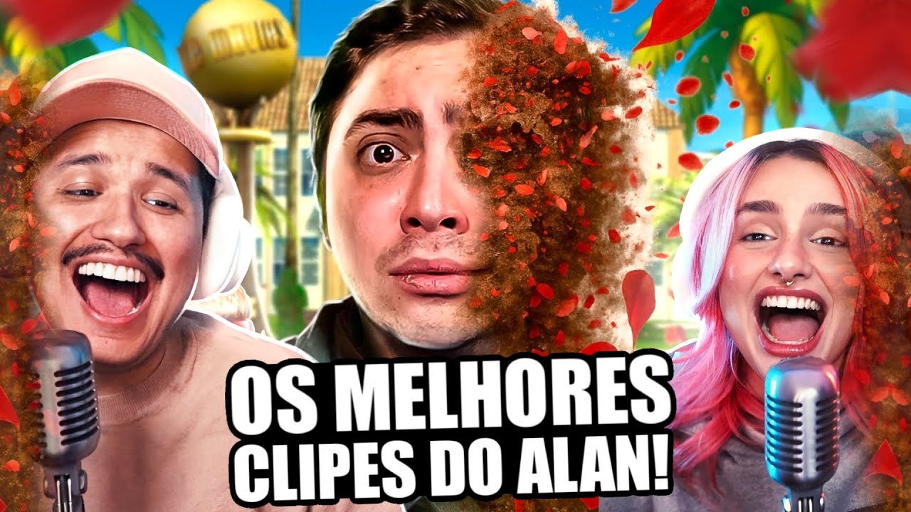 RIMOS MUITO com o ALANZOKA nos MELHORES CLIPES | React Alanzoka