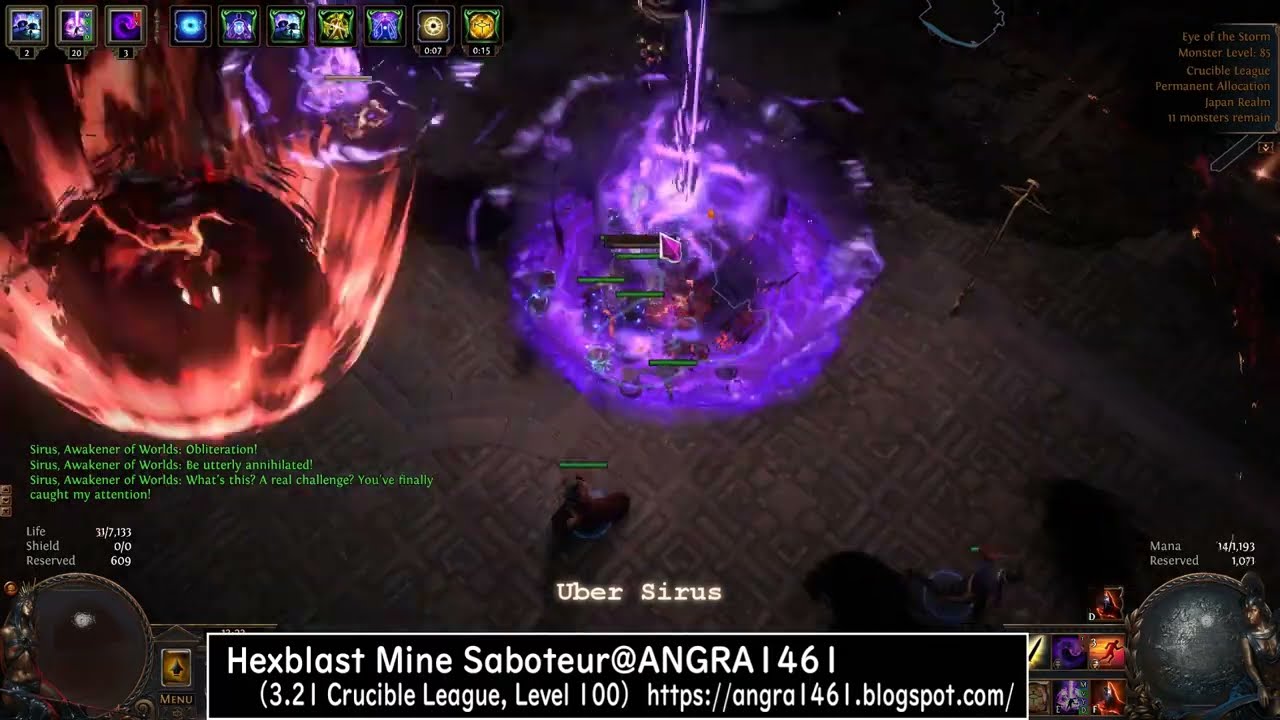 [PoE] 3.21 Hexblast Mine Saboteur