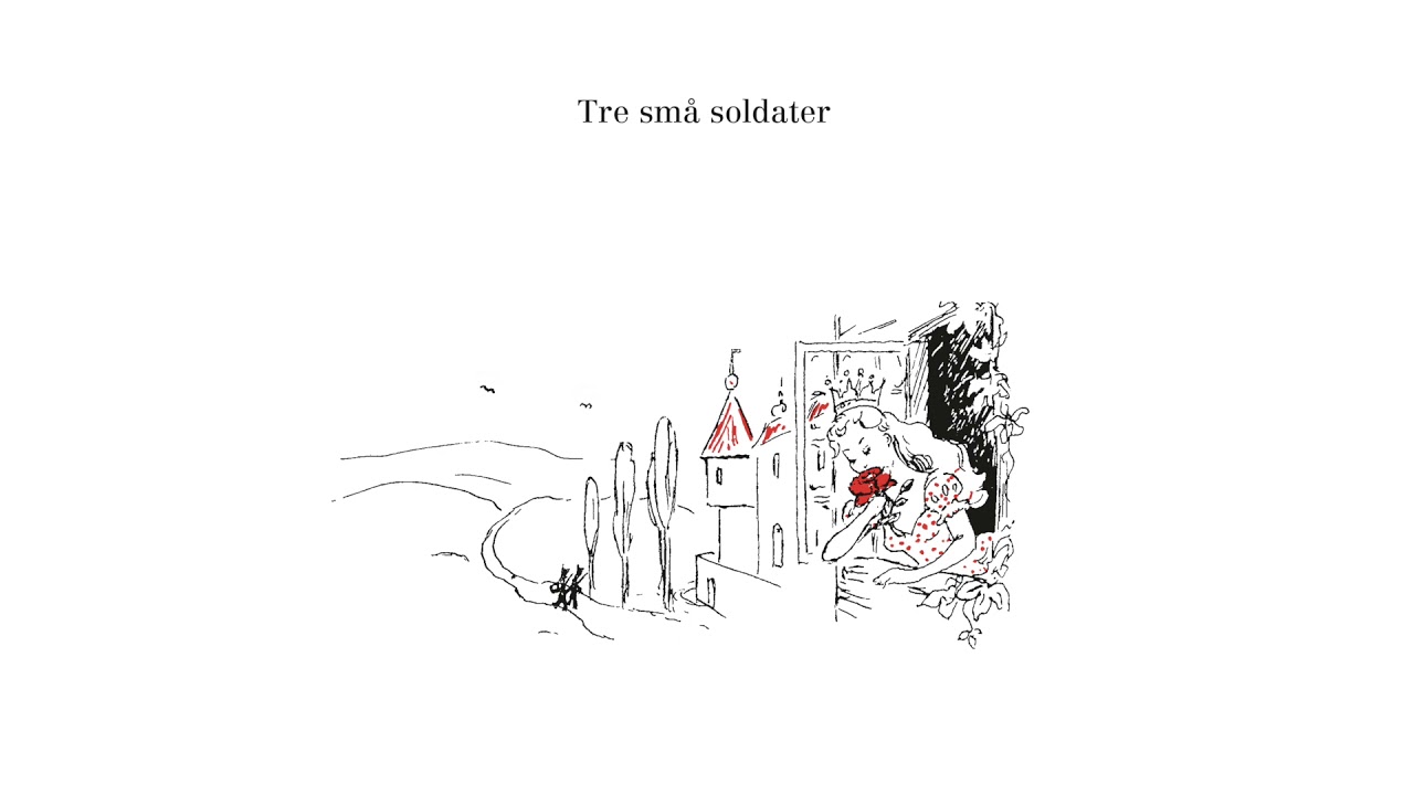 Tre sm&aring; soldater