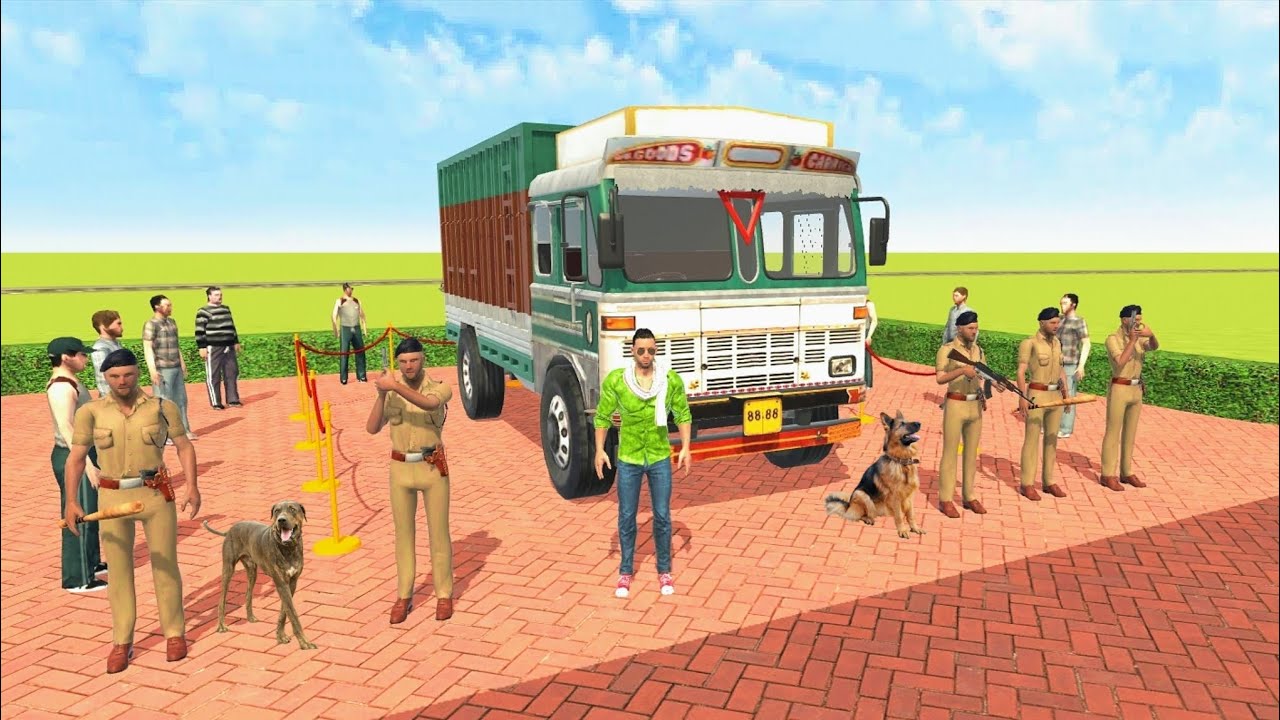 😤Modified police car 🚨 Gangster Life in Indian Streets | Open WorldGame game for android🥵