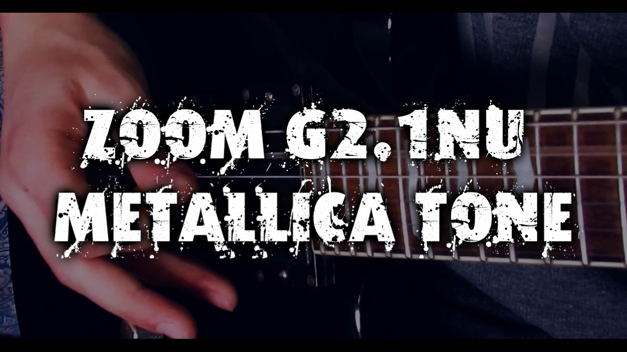 ZOOM G2.1Nu - METALLICA TONE (Sad but True)