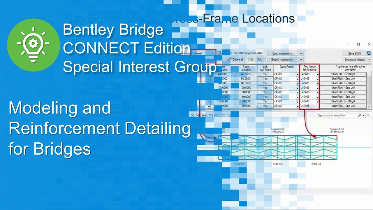 Modeling and Reinforcement Detailing for Bridges