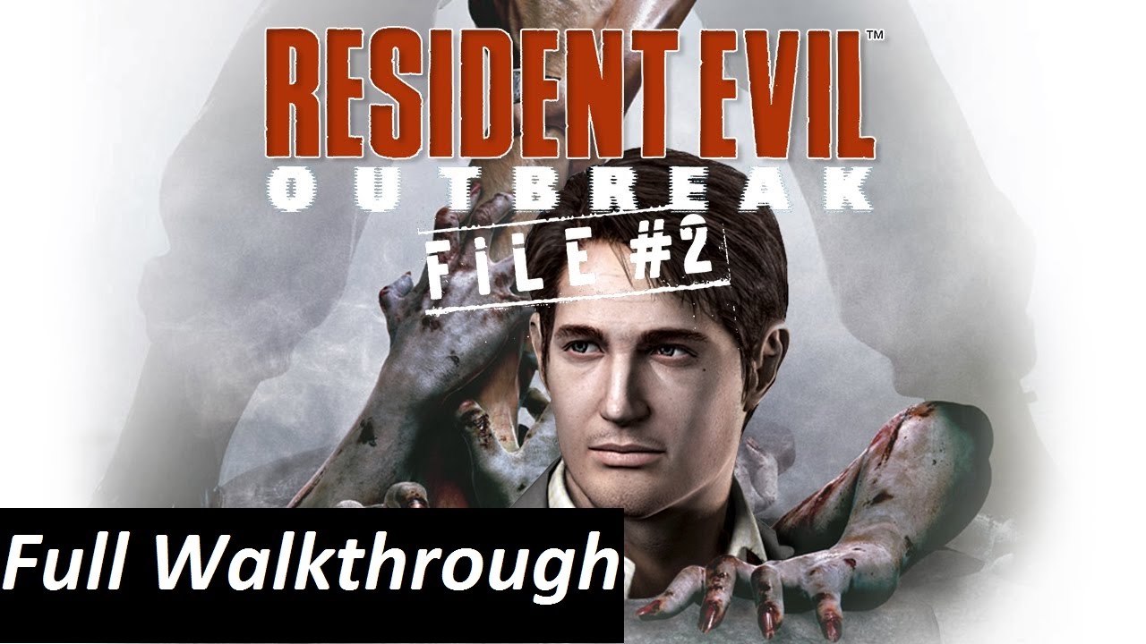 Resident Evil Outbreak File #2 Walkthrough : Complete Game 【HD】