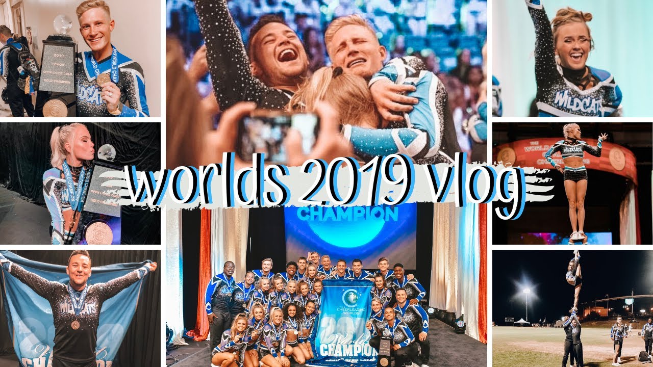 CHEER WORLDS 2019 vlog ✰ WILDCATS WON WORLDS ✰ living the wild life