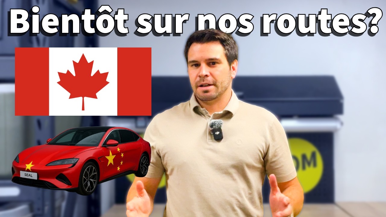 Voilà pourquoi le Canada cède aux voitures électriques Chinoises