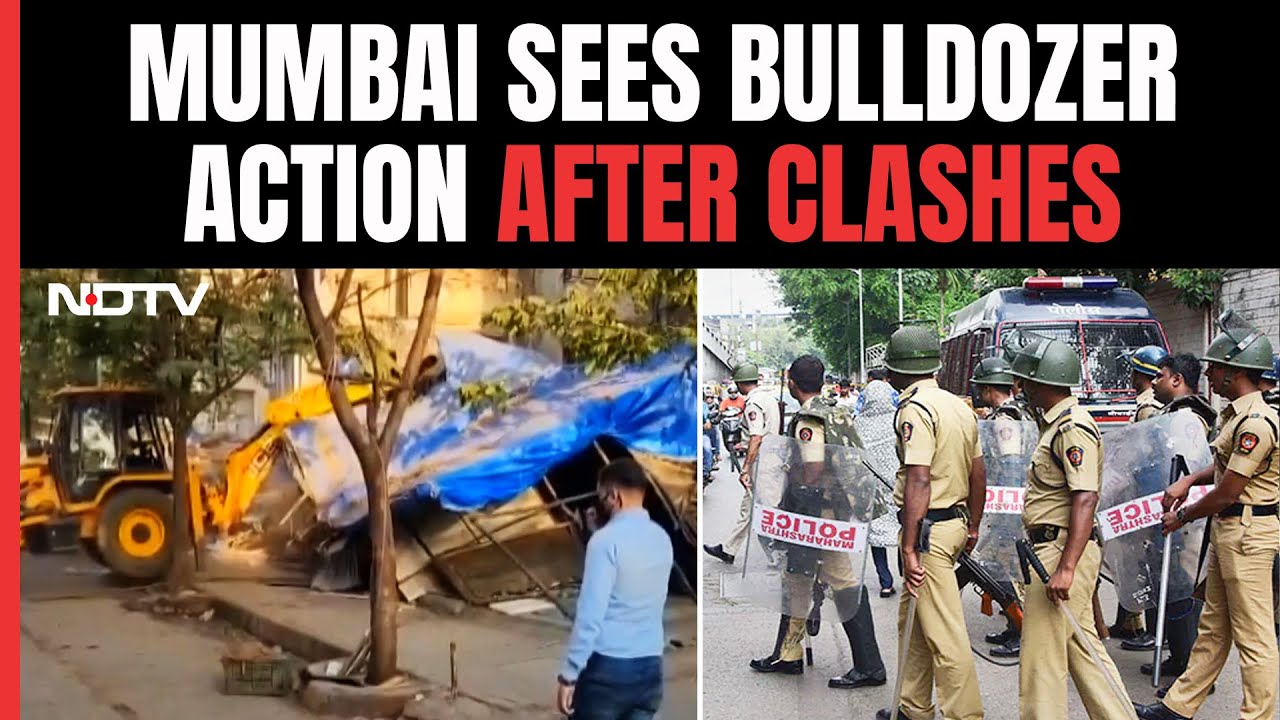Bulldozer Action In Mumbai Over 