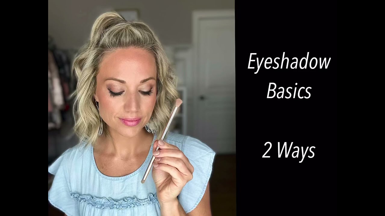 Breaking down two basic eyeshadow methods for a quick application!