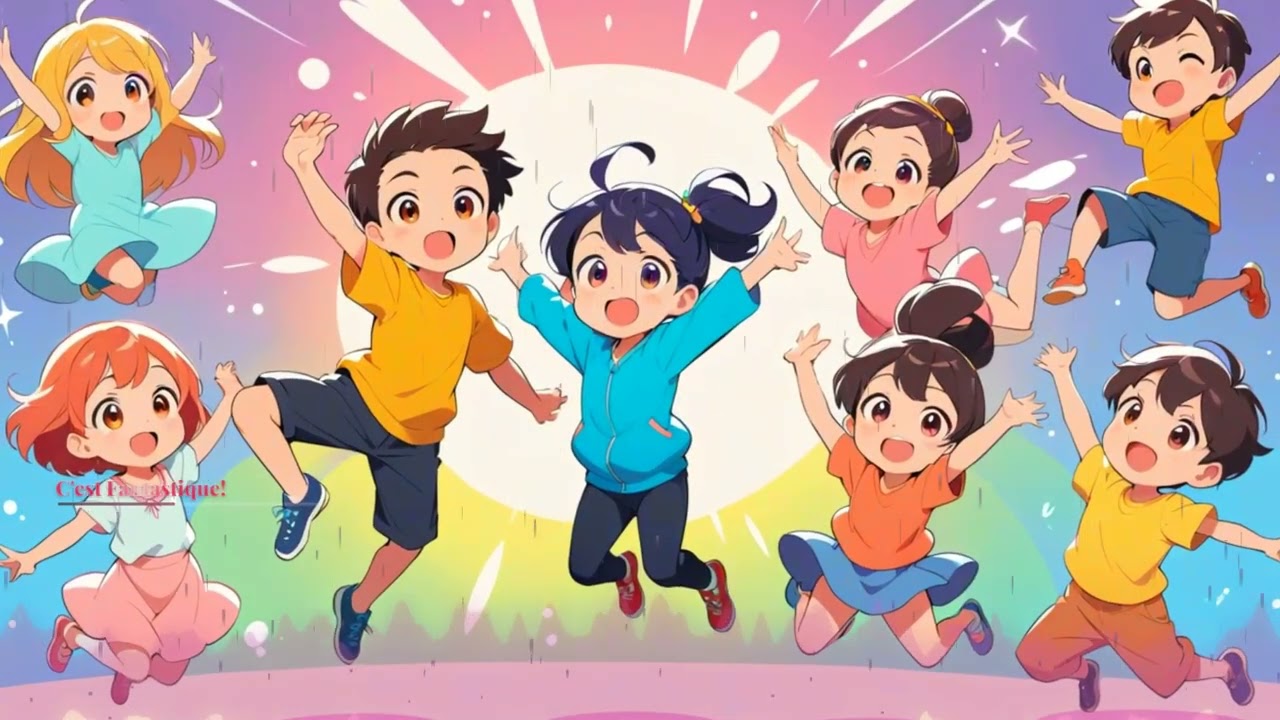 💃 C'est Fantastique ! – Chanson Dansante Enfants pour Apprendre les Parties du Corps