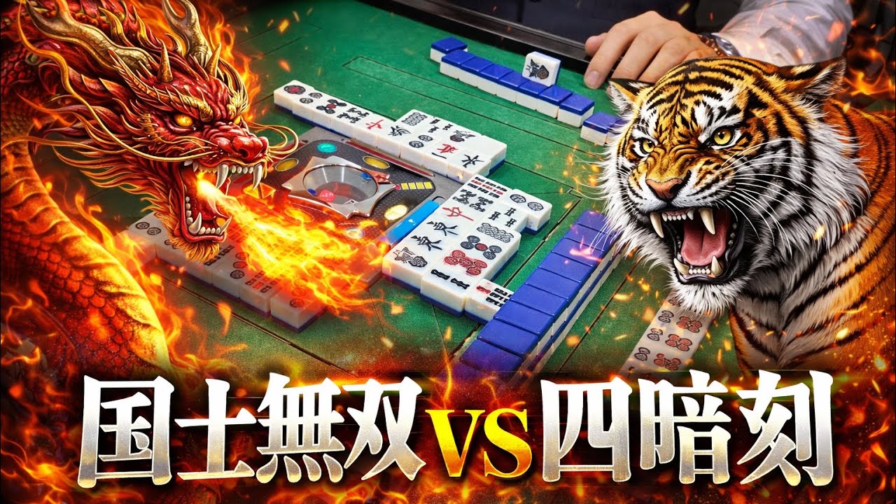 【役満対決】　龍と虎のごとき頂上決戦🔥最後に卓を制するのはどっちだ💥💥