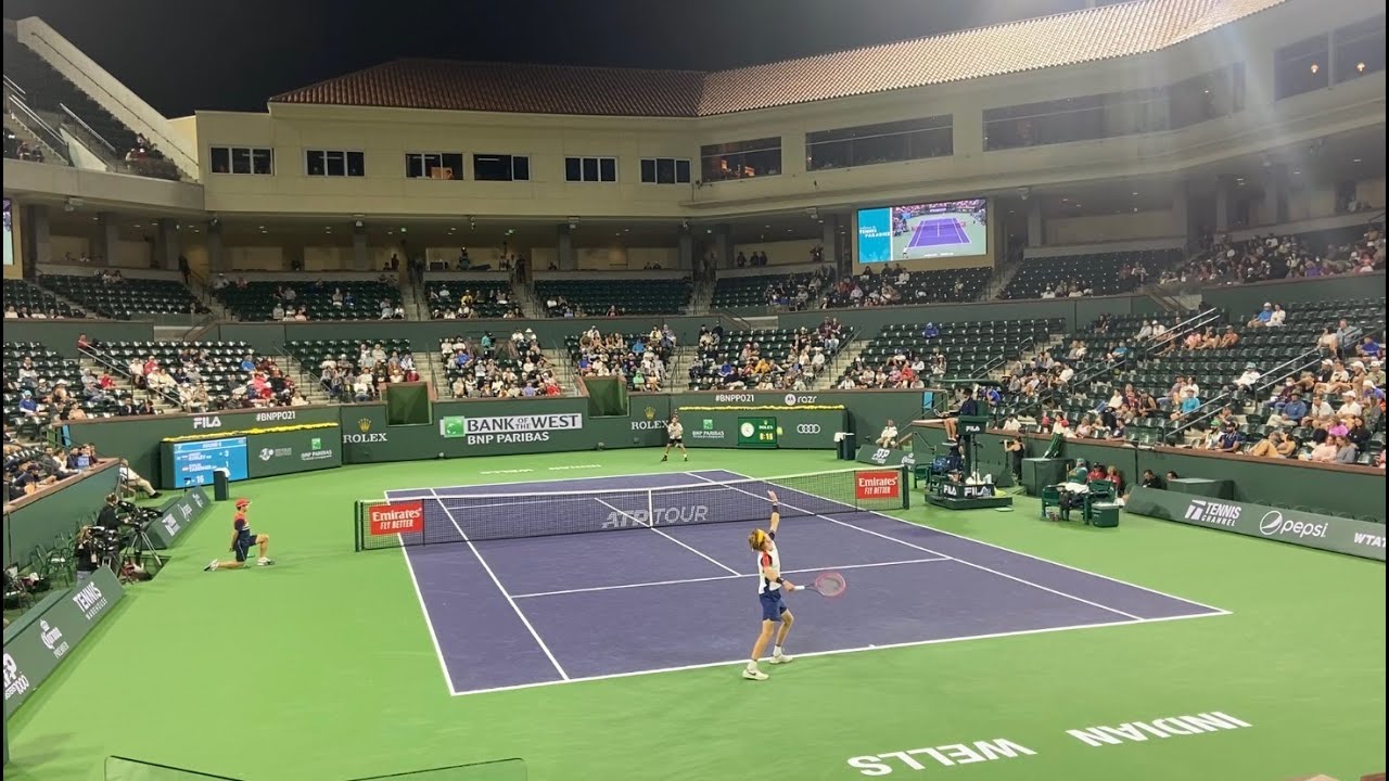 Andrey Rublev vs Carlos Taberner | 2021 Indian Wells | Match Highlights