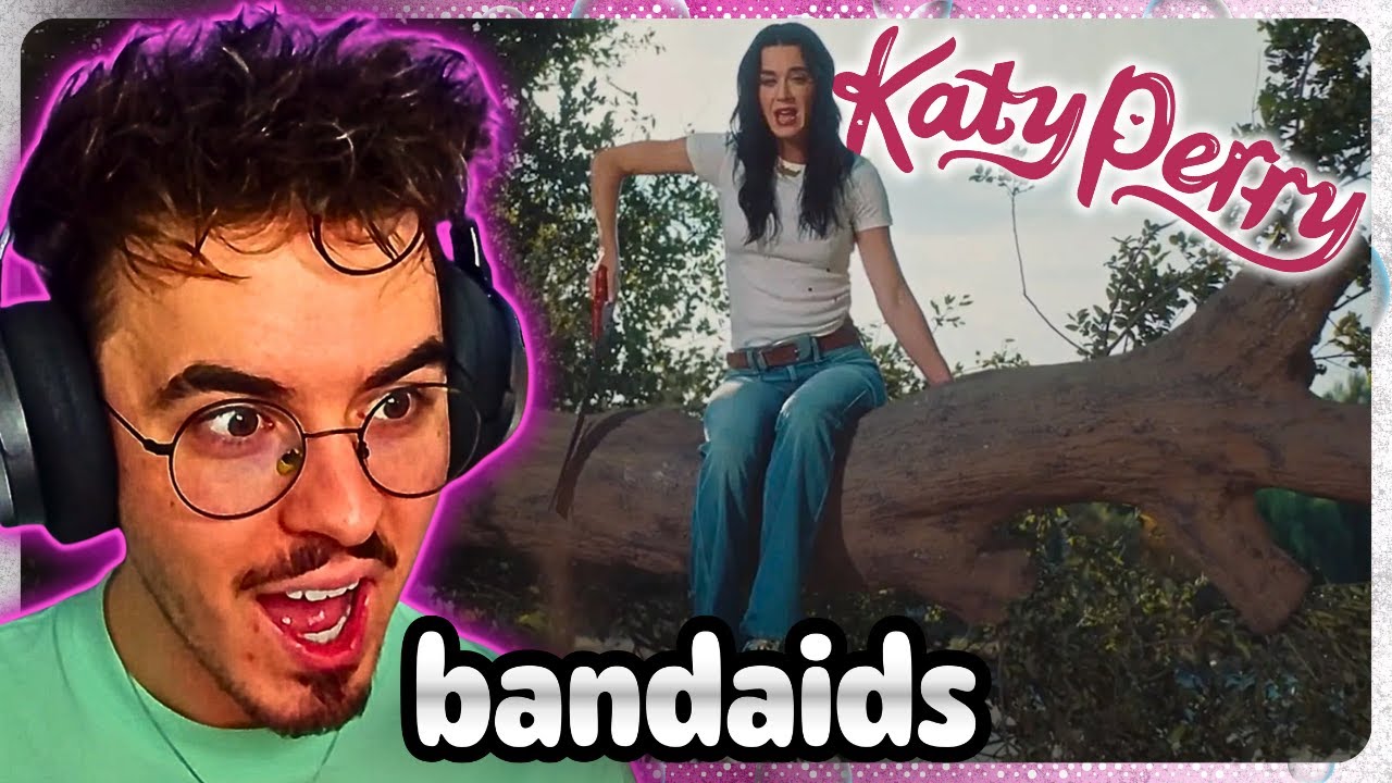 Katy Perry - bandaids (Official Video) | First REACTION!