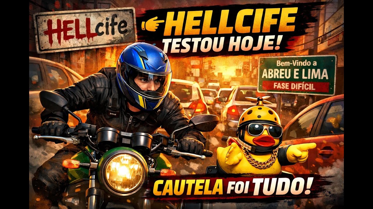 CAUTELOSOS EM HELLcife! O Trânsito Indíanico Testou a Sanidade em Abreu e Lima