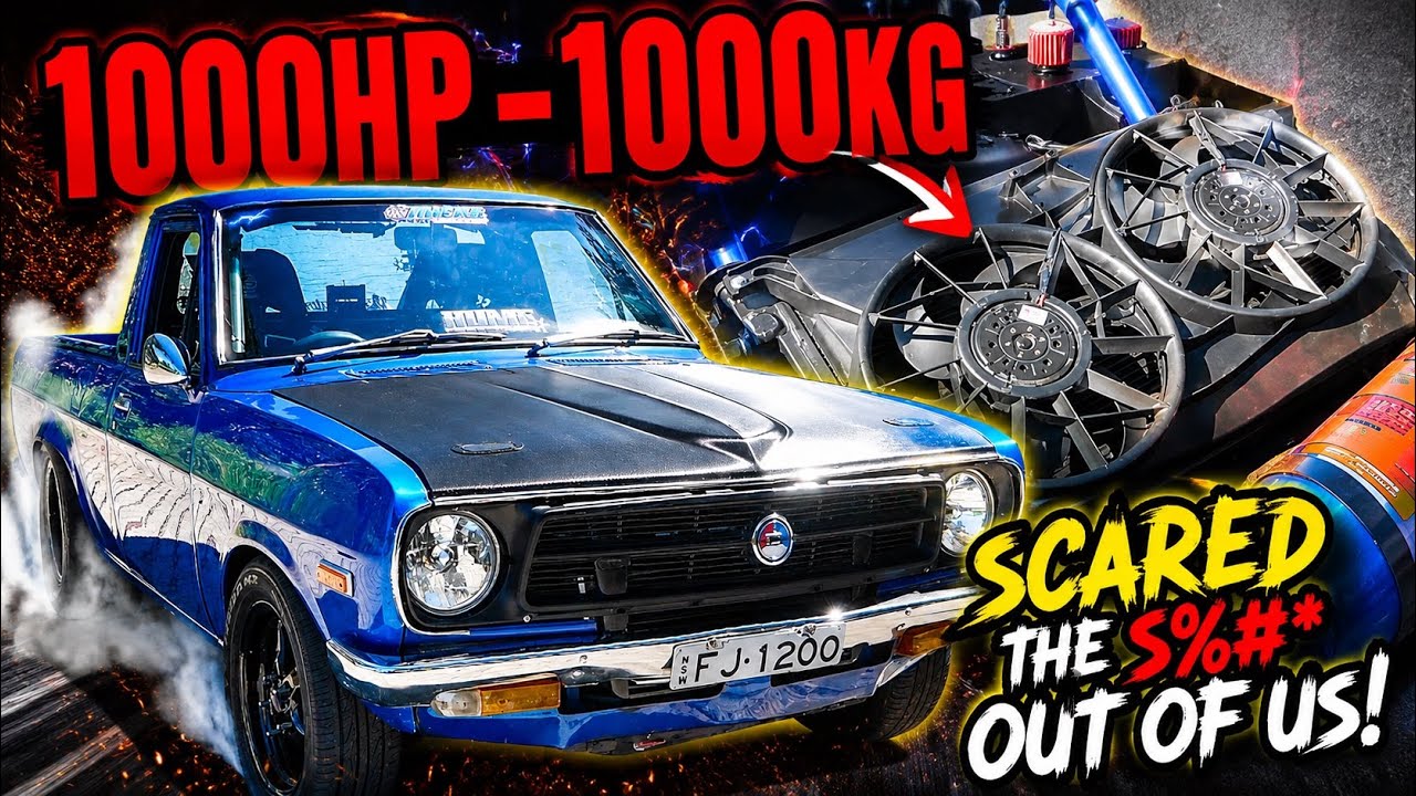 Datsun Heaven Australia Часть 2 Эпизод 3 1000 л.с. Datsun 1200 ute!!!