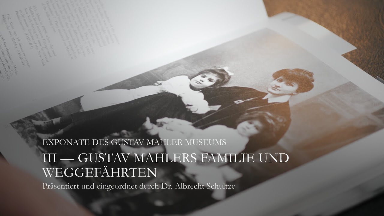 Exponate des Gustav Mahler Museums &mdash; III &mdash; Mahlers Familie