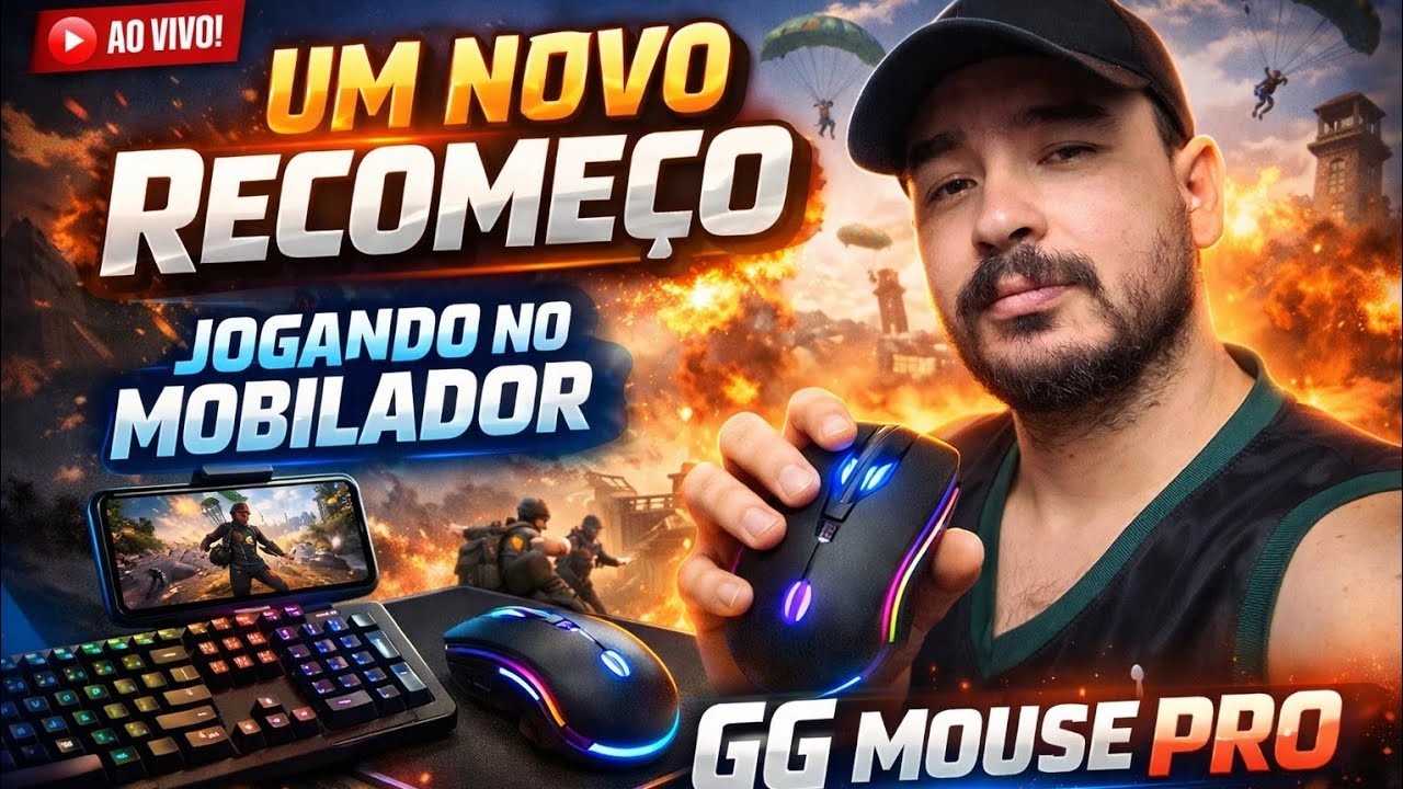FREE FIRE AO VIVO JOGANDO NO MOBILADOR #freefire