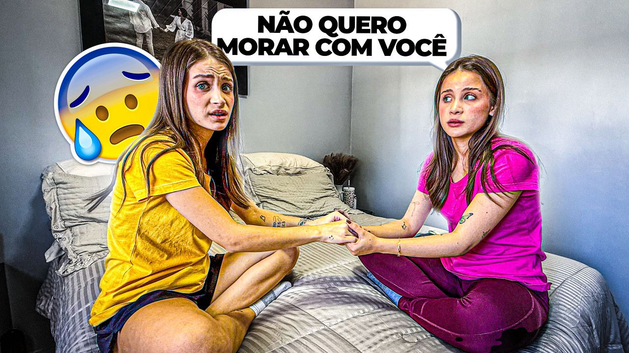 A conversa que tivemos antes de MORAR juntas… 🥺 🏠