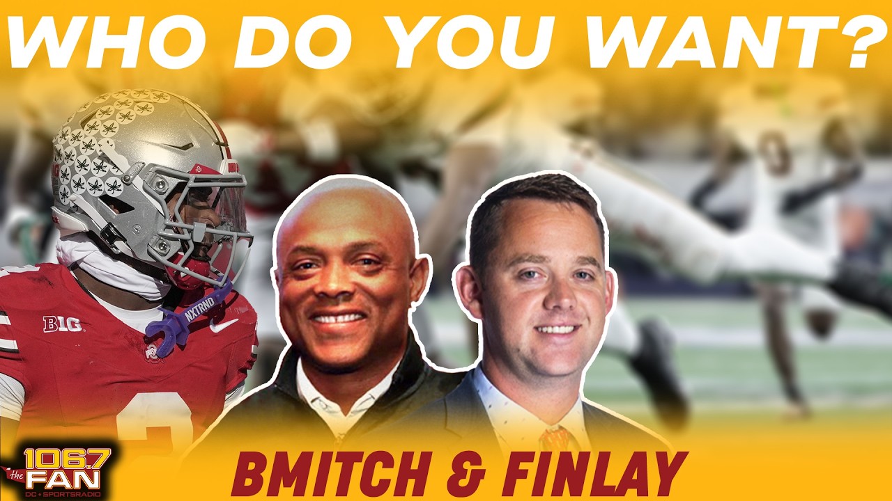 Who Should Commanders Draft In First Round? I BMitch & Finlay