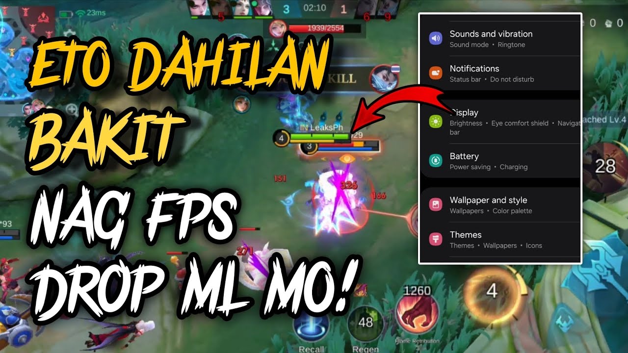 Nag FFPS DROP KA BA SA ML MO? - Eto Pala Dahilan Fix Natin!