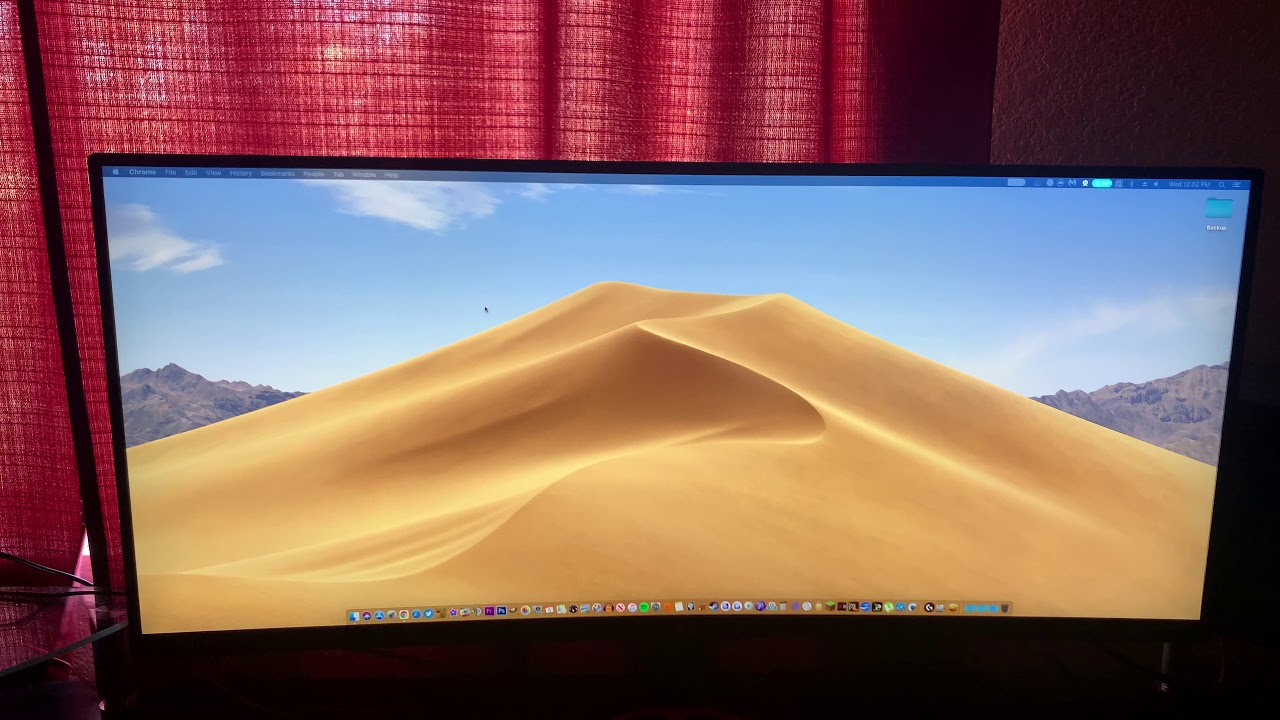 Is 2560x1080 Blurry on a 34