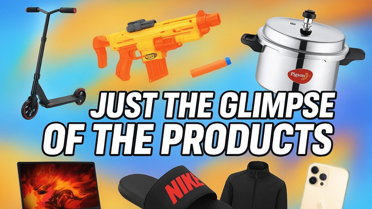 Glimpse of the  products!!! full video will be released.