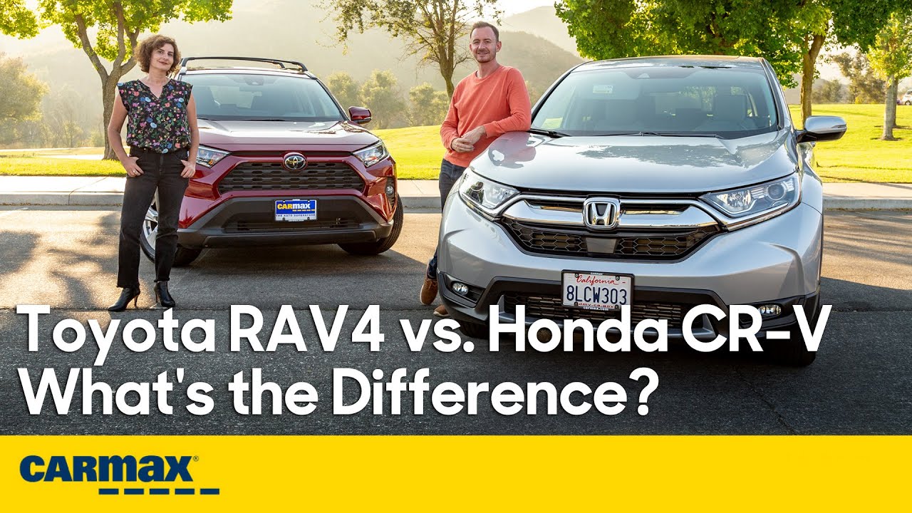 Toyota RAV4 vs. Honda CR-V ― Best Small SUV Comparison ― Which is right for you?