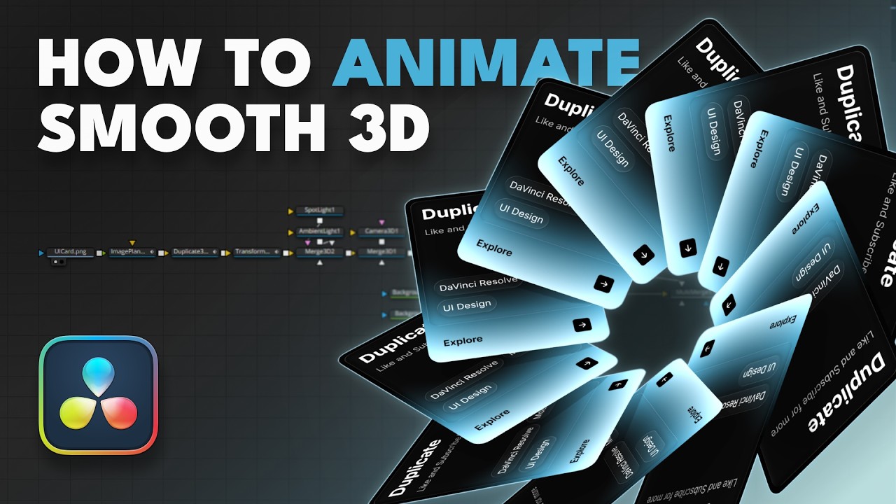 How To Create Advanced 3D Motion Graphics in DaVinci Resolve