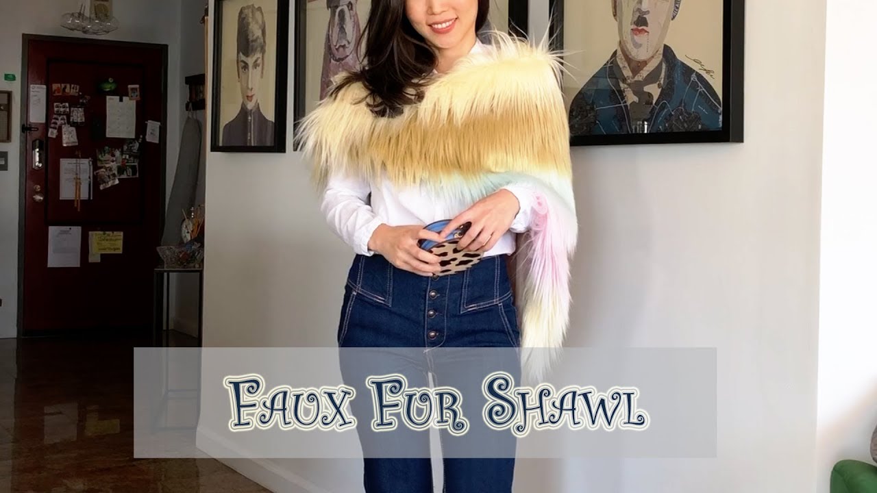 Ep. 23: Making a Faux Fur Shawl