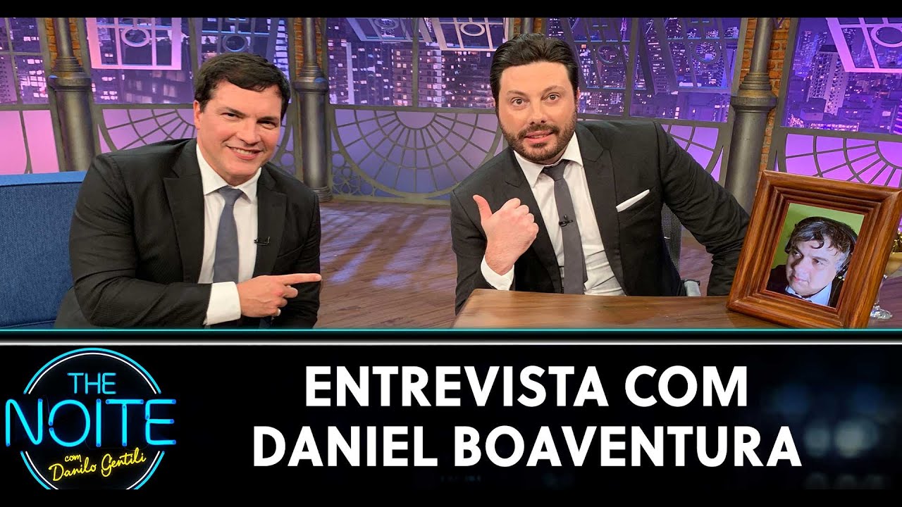 Entrevista com Daniel Boaventura | The Noite (09/06/20)