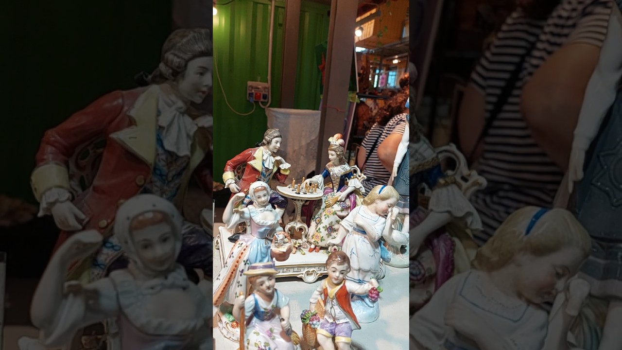 Винтажная  ярмарка, Яффо, Израиль, июль 2025 Vintage flea market Israel