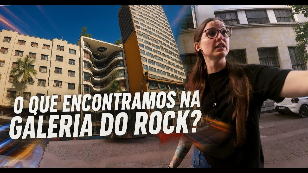 Achados INCRÍVEIS na Galeria do Rock! 🎸