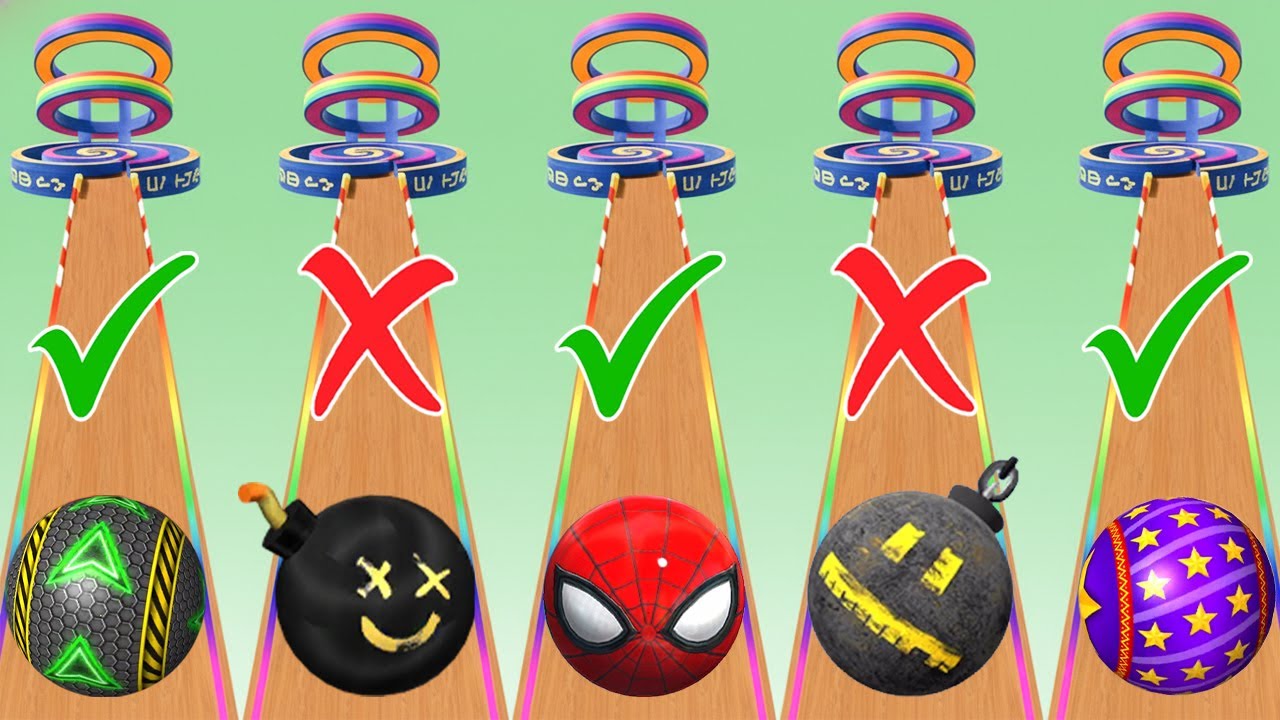🌈 Going Balls VS Rollance VS GyroSphere Trials VS Balance - Epic 3D Ball Race Mega Walkthrough!⚡️🔥