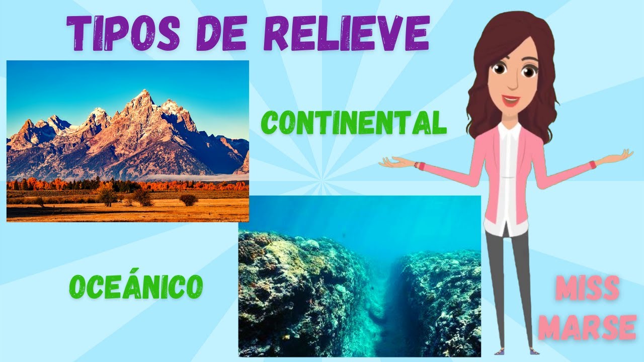 TIPOS DE RELIEVE 